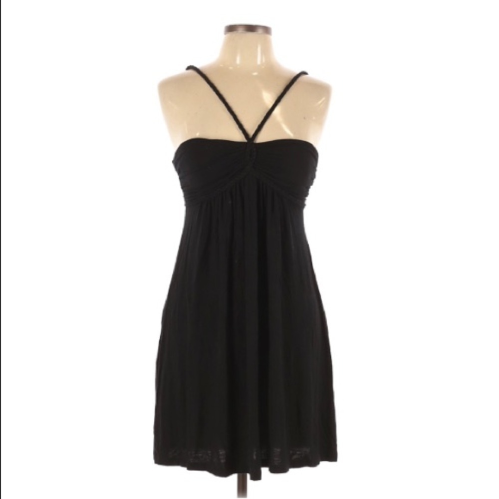 Love 21 | Sleeveless Dress Black Spaghetti LBD Little Black Dress